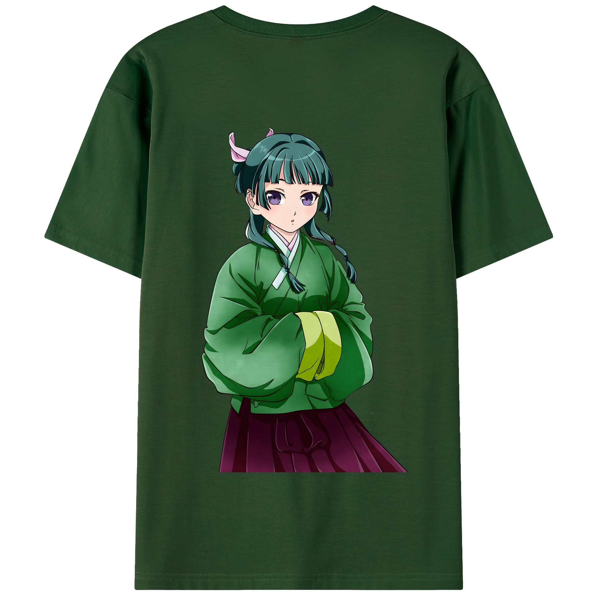 （画像用） 薬屋のひとりごと The Apothecary Diaries 綿100％半袖Tシャツ（背面プリント）